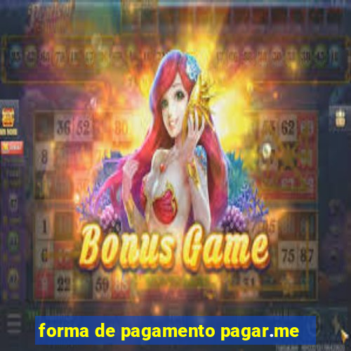 forma de pagamento pagar.me